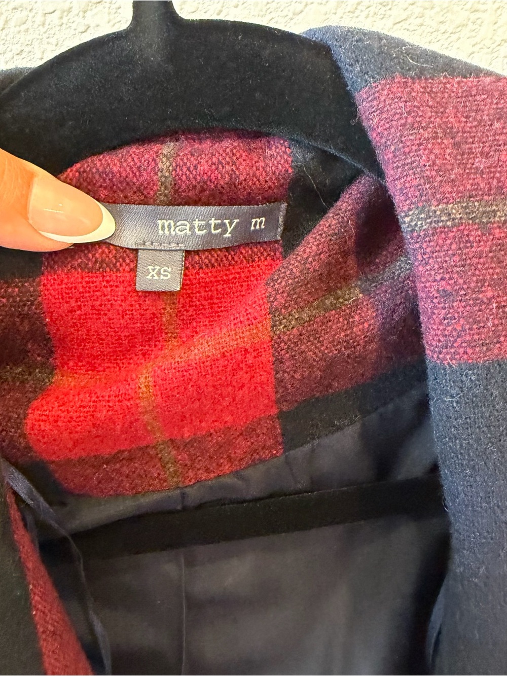 MATTY M Plaid Jacket - Picture 3 of 8